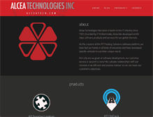 Tablet Screenshot of alceatech.com